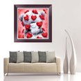 thumbnail image 2 of Cuadros Decorativos DIY5D corazón oso diamante bordado pintura Cruz artesanía puntada decoración del hogar Wdftyju embutido en tela, 2 of 8