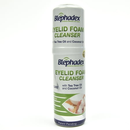 - Blephadex Eyelid Foam Cleanser with Tea Tree Oil & Coconut Oil - 50ml