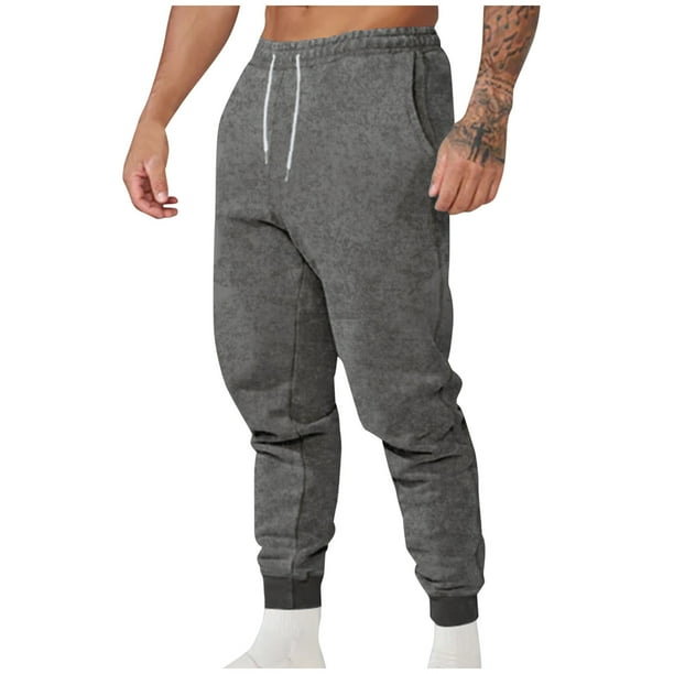 Puntoco Pantalones casuales largos para hombre Pantalones deportivos de moda para hombre Pantalones deportivos Pantalones largos para hombre