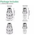 thumbnail image 2 of Premium Stainless Steel Pressure Washer Quick Connect Kit, 2 of 8