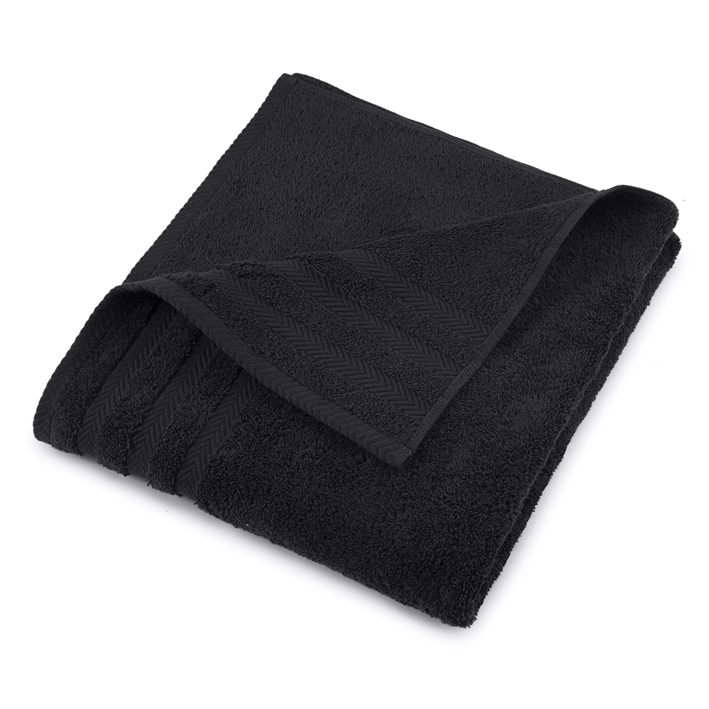 Martex Egyptian Cotton Luxury Bath Towel, Jet Black, 30"x54" Walmart