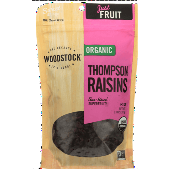 Woodstock Farms - Organic Thompson Raisins - 13 oz.