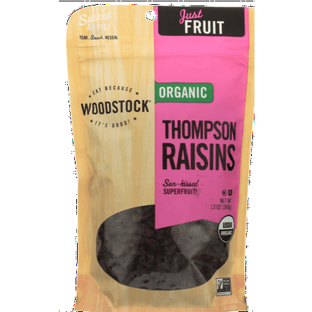 Woodstock Farms - Organic Thompson Raisins - 13 oz.