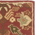 thumbnail image 3 of Safavieh Heritage 8'3" X 11' Hand Tufted Wool Rug in Red and Green, 3 of 3