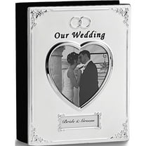 Fashion Silver-Plated Our Wedding (Holds 40- 4X6 Photos) Photo Album (5 X 2) Made In China gp8466