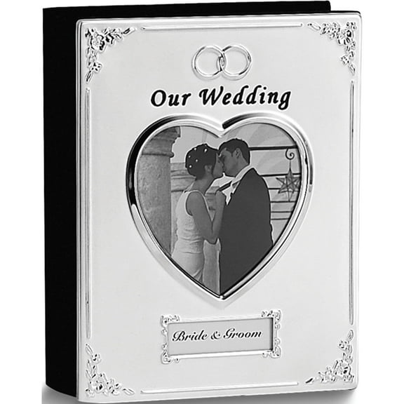Fashion Silver-Plated Our Wedding (Holds 40- 4X6 Photos) Photo Album (5 X 2) Made In China gp8466