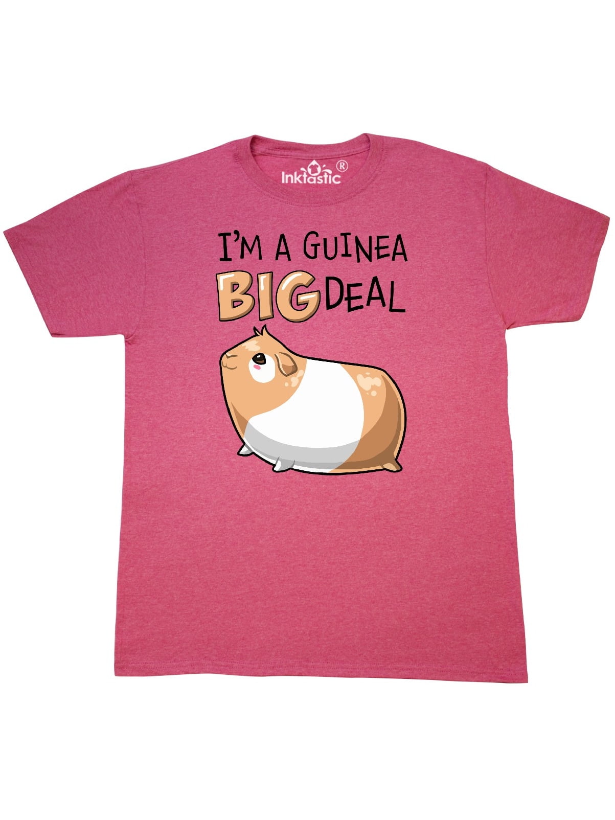 INKtastic - I'm a Guinea Big Deal with Cute Guinea Pig T-Shirt ...
