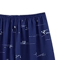 thumbnail image 6 of Blekii Men's 3 Piece Pajama Set, Short Sleeve Top & Shorts Sleepwear, Matching Lightweight Loungewear, Summer Breathable Sleep Outfit, Complete Sleep Set for Hot Weather,, 6 of 6