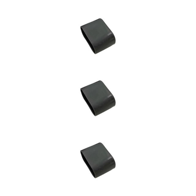 relayinert 16pcs Sock Pad For Furniture Leg Reliable Protection For Valuable Floors balck 25*50mm 3Set