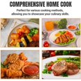 thumbnail image 6 of Multifunctional Large Capacity Non-stick Pressure Cooker,  8QT Family-Size Pot with Visual Glass Lid for Fast and Easy Cooking of Soups, Stews, and Everyday Meals, 6 of 9