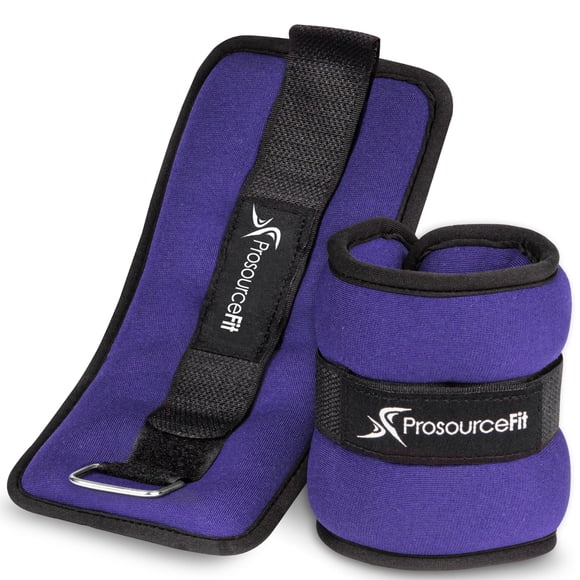 Set de pesas ajustables para tobillos y muñecas ProsourceFit de 1,1 kg