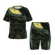 thumbnail image 1 of Balery MoonNight Sky Crow Conjunto de Pijama Infantil de Manga Corta con Estampado – Ropa de Dormir de Algodón Suave-Small, 1 of 6