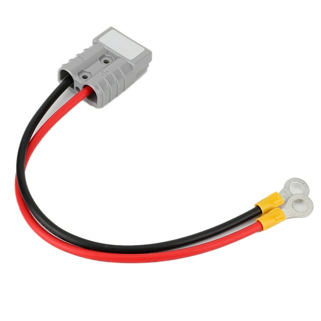 Conector eléctrico impermeable del cable del enchufe de carga de la batería del terminal 50A de la forma de O de un solo extremo