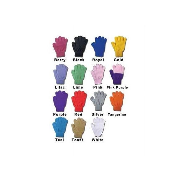 A&R Sports Knit Gloves, One Size Fits Most - Tiffany Blue