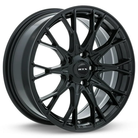 RTX CONCORDE Custom Wheel - 18x8, 38 Offset, 5x108 Bolt Pattern, 63.4mm Hub - Satin Black Rim