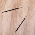 thumbnail image 2 of Kit de conectores de tapas de cable para agujas de tejer intercambiables de 10/40/60/80 cm para herramientas de artesanía de tejido de punto DIY, 2 of 5
