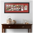 thumbnail image 2 of ArtToFrames Collage Photo Picture Frame with 1 - 4x6 and 14 - 2.5x3.5" Openings, Framed in Black with Deep Red and Black Mats (CDM-3926-510), 2 of 8