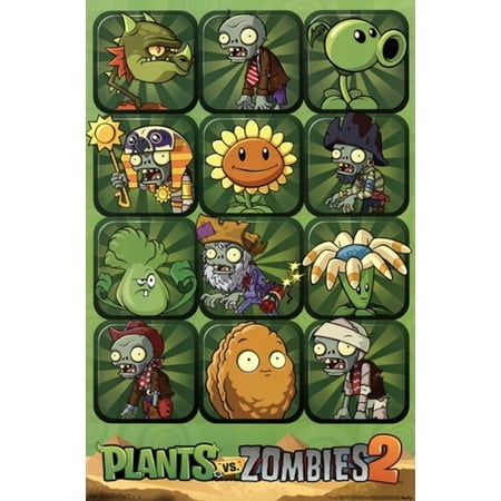 Plants vs Zombies 2 Poster Print