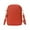 Orange, variant on breaise PU Leather Small Crossbody Bags for Women Solid Color Commuting Shoulder Messenger Bag Cute Purse Shoulder Bag