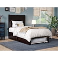 thumbnail image 2 of AFI NoHo Twin Solid Wood Bed with Twin Trundle in Espresso, 2 of 6