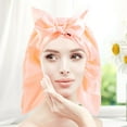 thumbnail image 6 of Travelwant Long Silk-Satin Bonnet for Women Large Night Cap for Curly Dreadlock Braid Hair, 6 of 7