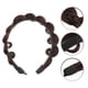 thumbnail image 4 of Diadema trenzada con dientes de pelo sintético, accesorio para el cabello para mujer, 4 of 6