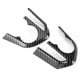 thumbnail image 4 of Cubierta embellecedora para volante elegante decoración interior de coche para Corolla/RAV4 estilo de fibra de carbono negro brillante, 4 of 5