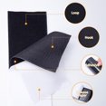 thumbnail image 3 of 4.3''×16.4 Feet Black Heavy Duty Hook and Loop Tape Adhesive, Keep Couch Cushions from Sliding or Blowing at Outdoor, Picture Wall Hanging, No Punching Wall Mounting, Keep Your Carpet Rugs in Place, 3 of 6