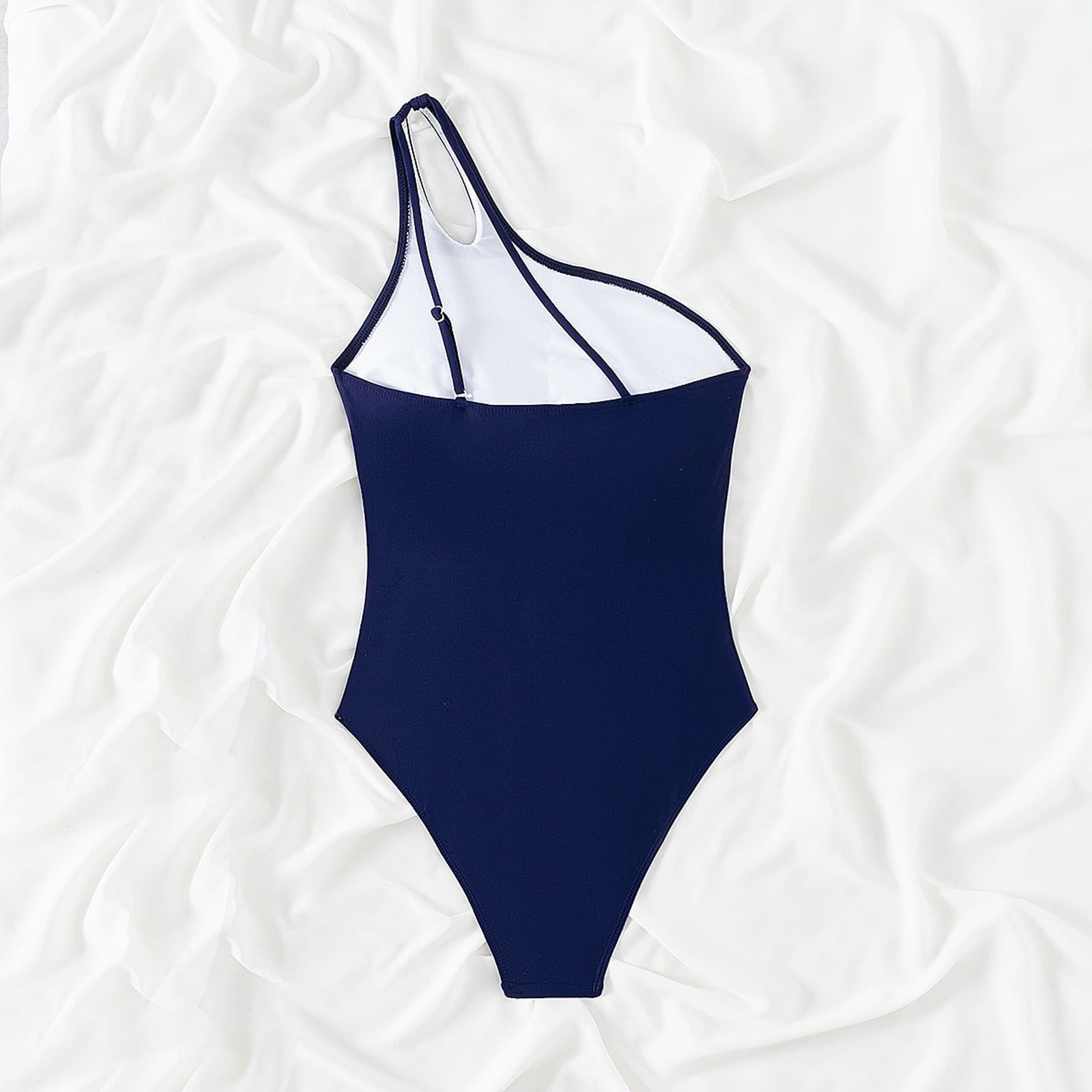 Huesdet Women One Piece Swimsuits Tummy Control Cutout Bathing