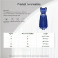 thumbnail image 7 of Womens Liturgical Dance Dress Choir Costume Round Neck Sleeveless Lace-up Sides Split Satin Tunic Dresses, 7 of 7