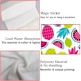 thumbnail image 5 of 1 Pcs Hanging Towels, Dish Towels Summer Fruit Exotic Fruit Cocktail Absorbent Hand Towels with Hanging Loop Washcloth for Bathroom Kitchen, 5 of 7
