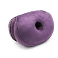 thumbnail image 1 of Cojín de cintura de oficina con hermoso cojín de felpa para glúteos, cojín de pedo doblado por la mitad, almohada de cojín de doble propósito, 1 of 6