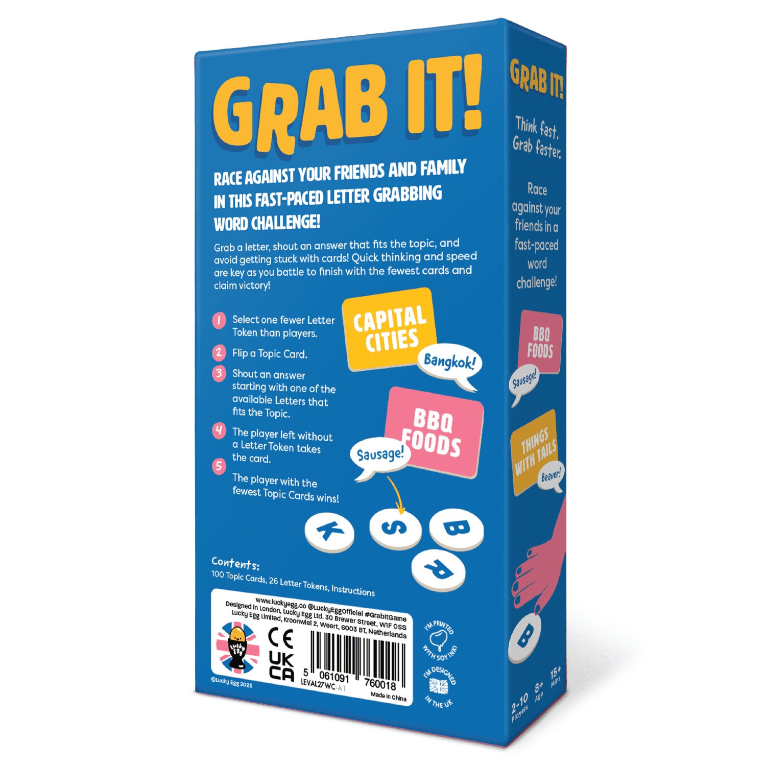 Grab it! (English version), by Lucky Egg
