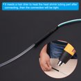 thumbnail image 5 of Uxcell 2.5mm 4m PMMA Side Glow Fiber Optic Cable Kit LED Illuminator 12V 0.1W Testing Light Source for Home Decoration, 5 of 6