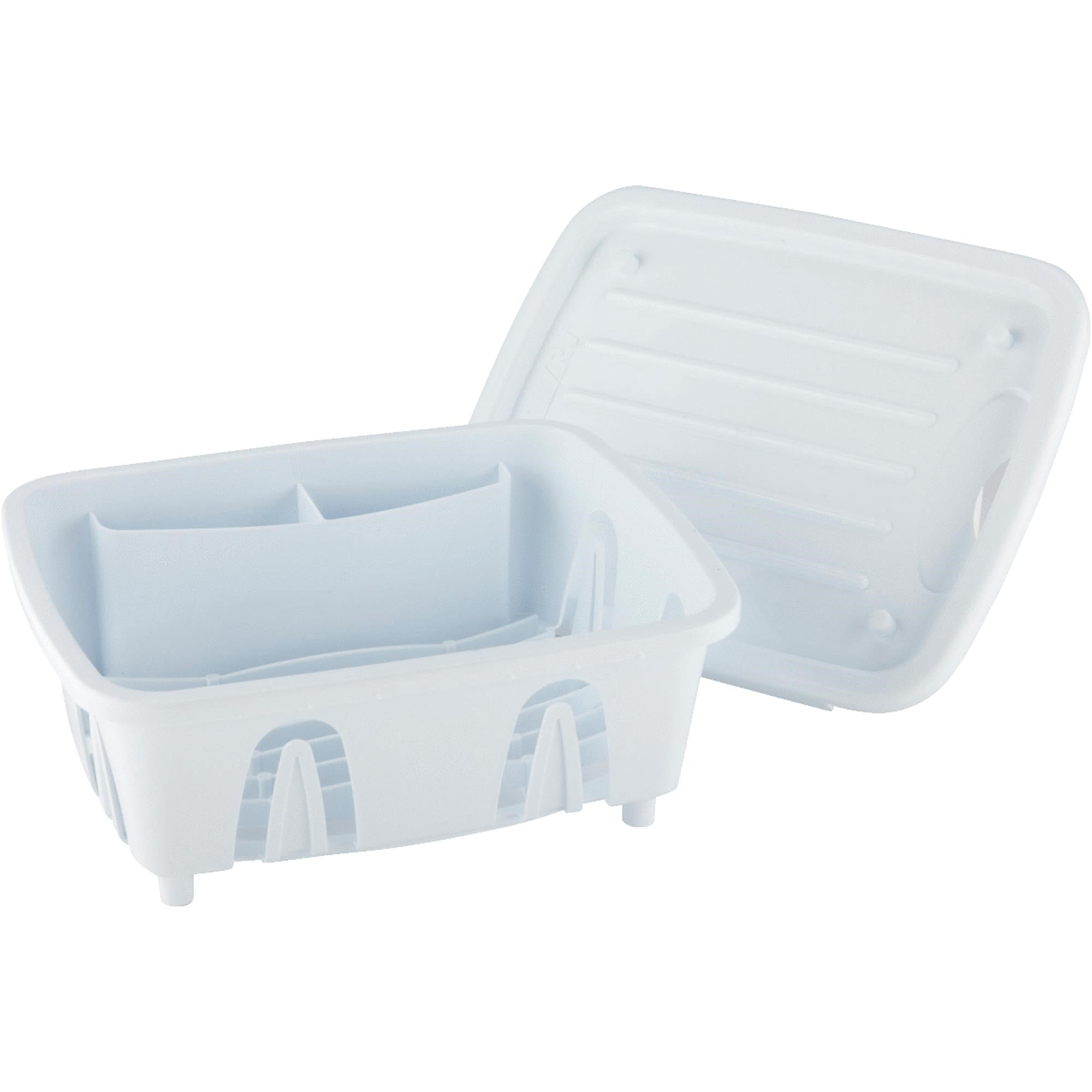 Marine Sinks Durable Mini Dish Drainer Rack and Tray Perfect for RV Sinks 