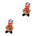 thumbnail image 3 of Advancent Cesta de almacenamiento de dulces de Feliz Navidad, decoración de para el hogar, organizador de muñecos de nieve, cestas, bolsa de regalo Type1 NO1 Advancent CBP055027, 3 of 5