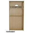 thumbnail image 4 of Slick Woody's Professional-Grade Cornhole Boards - 4'x2' Solid Wood Regulation Woodgrain Bean Bag Toss Game with 8 Resin Filled Bags, 4 of 7