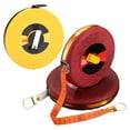 thumbnail image 4 of 10-100M Long Fiberglass Tape Measure Double Face Metric Construction Meter Ruler Red-30M, 4 of 8