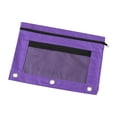 thumbnail image 2 of JUNWELL sovlvnd 3-Ring Pencil Pouch  Oxford Cloth  Sky Blue, 2 of 7