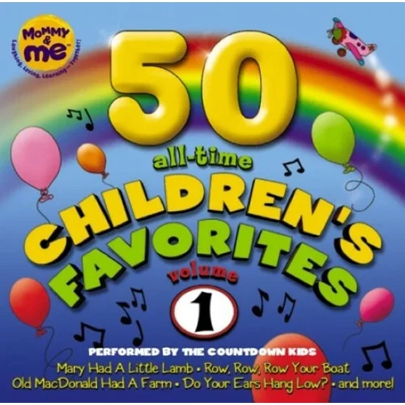 50 All-Time Children's Favorites 1 - Music CD - Very Good - Sold by gmusic