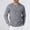 Light Gray, variant on Mens Crewneck Sweater Waffle Knitted Pullover Sweaters (Beige M)