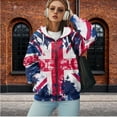 thumbnail image 5 of Yuyamidu British Flag Womens Zip Up Hoodies 2025 Oversized Hoodie for Women Trendy Hooded Sweatshirts Fall Winter Zipper Y2k Jacket, 5 of 8