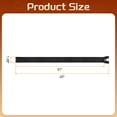 thumbnail image 2 of Uxcell 2Pcs Sewing Jacket Zippers 22 inch Resin Coats Replacement Coil Zipper for DIY Craft Bag Garment Home Textile Clothes,  Black, 2 of 7