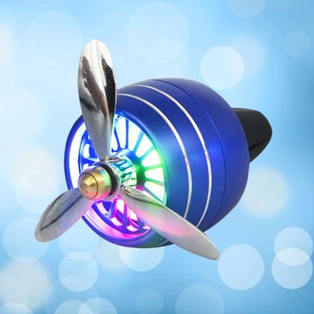 LOLIPPYY 1Set Car Vent Clip Fragrance Diffuser Blue Square Non-toxic Chemical-free Scents for Family and Friends