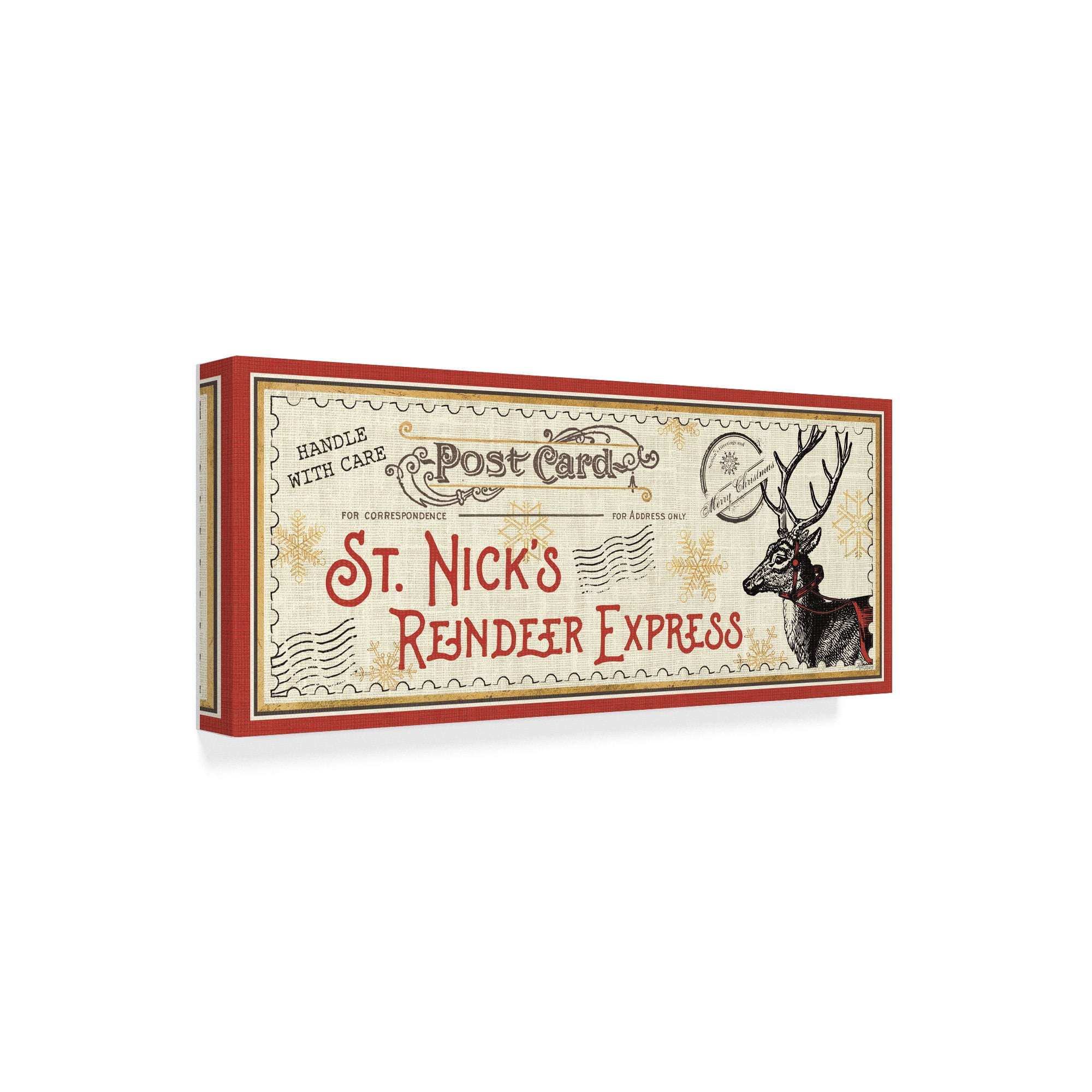 Trademark Fine Art 'North Pole Express VIII' Canvas Art by Pela Studio