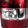 thumbnail image 7 of Spec-D Tuning Red Clear Lens LED Tail Lights Compatible with 1999-2002 Chevy Silverado 1500/1500HD/2500/2500HD/3500, GMC Sierra Models, Left + Right Pair Assembly, 7 of 7