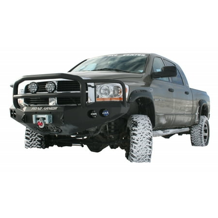 Road Armor Bumpers (Road Armor 44065B RDA44065B 06-09 DODGE RAM HD FRONT STEALTH WINCH BUMPER, LONESTAR GUARD, SATIN)