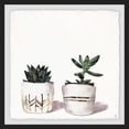 thumbnail image 2 of The Cacti Duo Framed Painting Art Print, 24.00" x 1.50", 2 of 6
