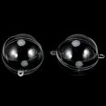 thumbnail image 4 of 48 Bolas DIY 80mm Bola Colgante de áRbol de Navidad Bola Transparente Adorno de Bola Relleno de Plástico Transparente, 4 of 10