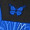 Blue, variant on 9PCS Universal Car Seat Covers Full Set Protector Cushion Front Rear 3D Butterfly Embroidery Pattern, Blue